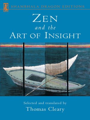 cover image of Zen and the Art of Insight